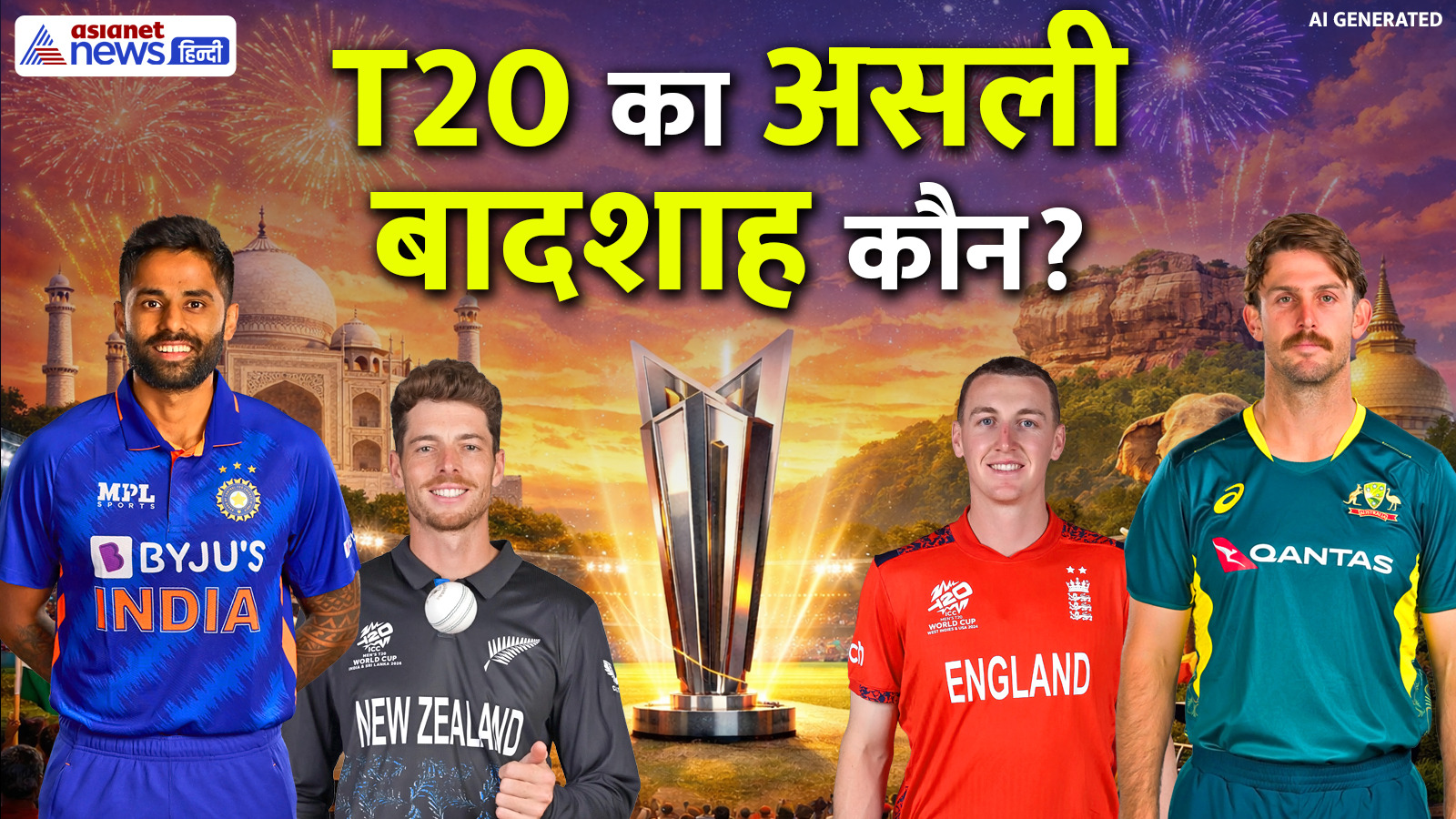 T20 वर्ल्ड कप की सभी 10 टीमों के बारे में जानें सबकुछ, कौन है सबसे पावरफुल-कौन है कमजोर