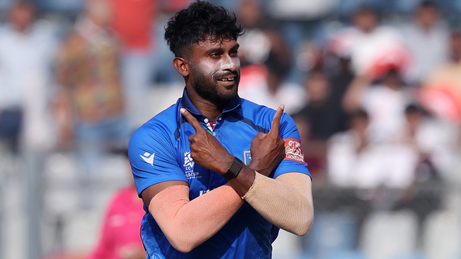 Crishan Kalugamage: पिज्जा परोसने वाले कालुगामेज ने कैसे नेपाल को 123 पर किया ढेर