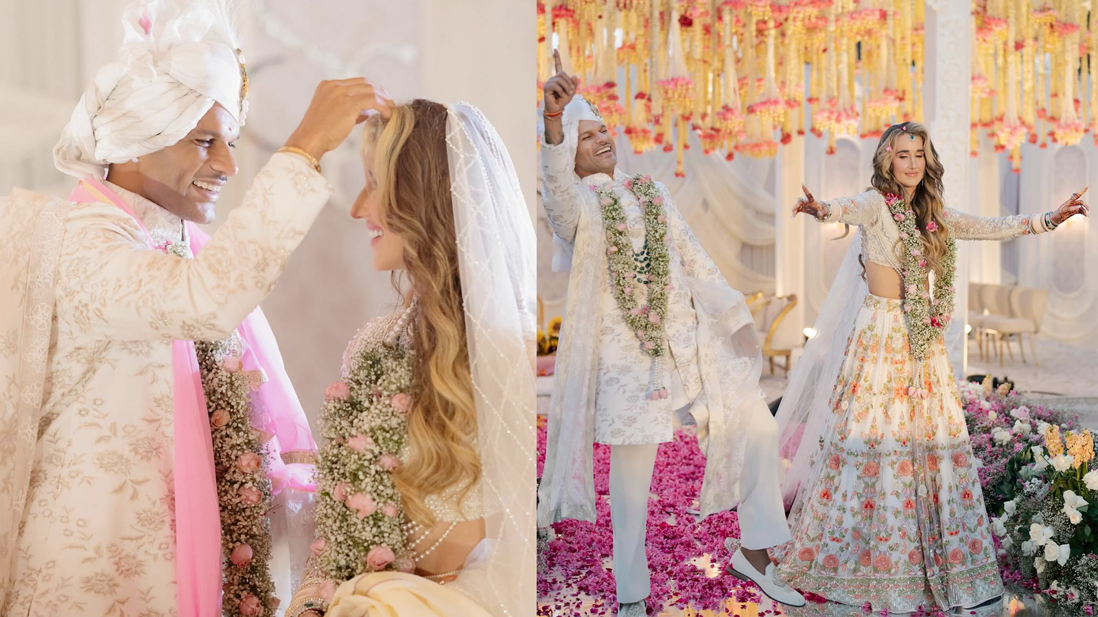 Shikhar Dhawan Wedding : पहिलं लग्न ठरलं डिजास्टर, आता शिखर धवननं थाटात केलं दुसरं लग्न, पाहा PHOTOS