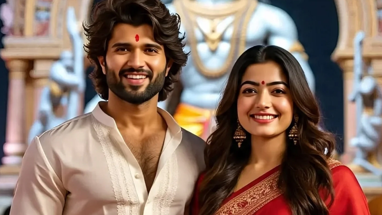 rashmika mandanna vijay deverakonda sangeet ceremony