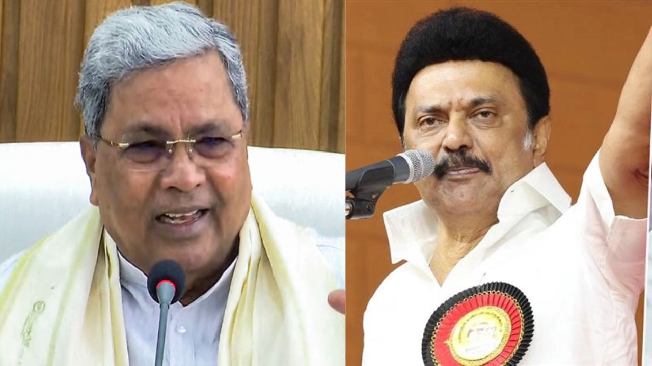 Siddaramaiah and MK Stalin