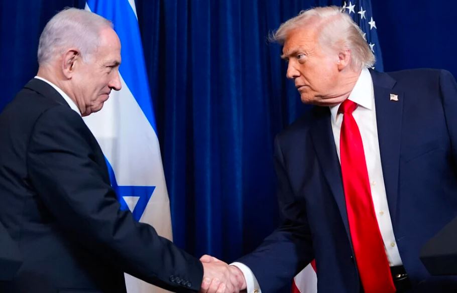 Israeli Prime Minister Benjamin Netanyahu and US President Donald Trump