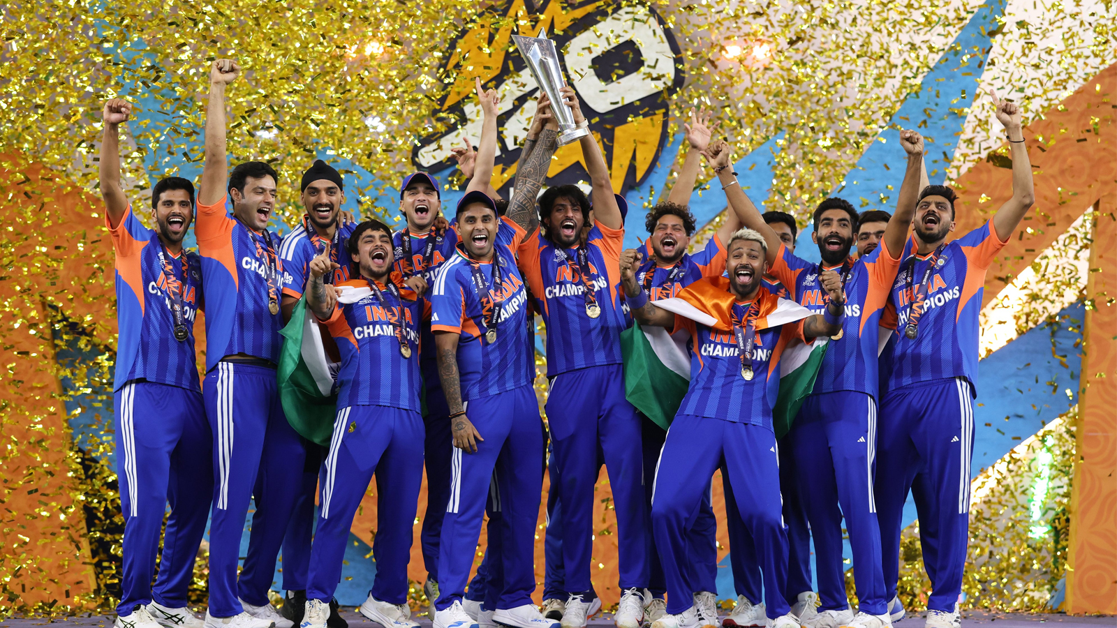 T20 World Cup 2026: जीत के बाद भारत ने कुछ यूं मनाया जश्न, 10 PHOTO में देखें टीम इंडिया का CELEBRATION