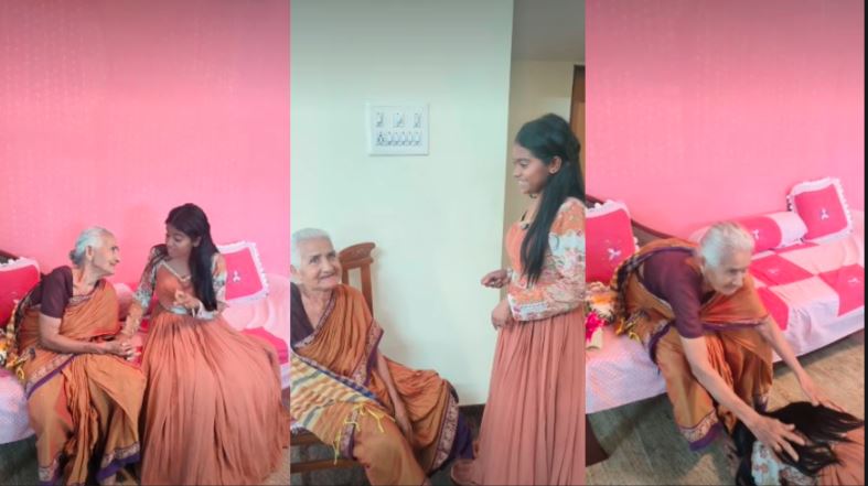 ತನ್ನ ಅಜ್ಜಿಯ ವಯಸ್ಸಿನ ಅಭಿಮಾನಿ ಭೇಟಿ ಮಾಡಿ ಆಸೆ ಈಡೇರಿಸಿದ ರಕ್ಷಿತಾ ಶೆಟ್ಟಿ
