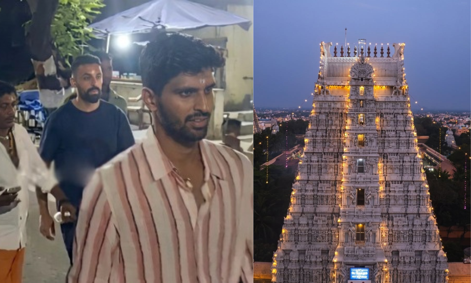 வெறும் கால்களில் 14 கிமீ..! அண்ணாமலையாருக்கு நேர்த்திக்கடன் செலுத்திய இந்திய அணி வீரர்கள்..