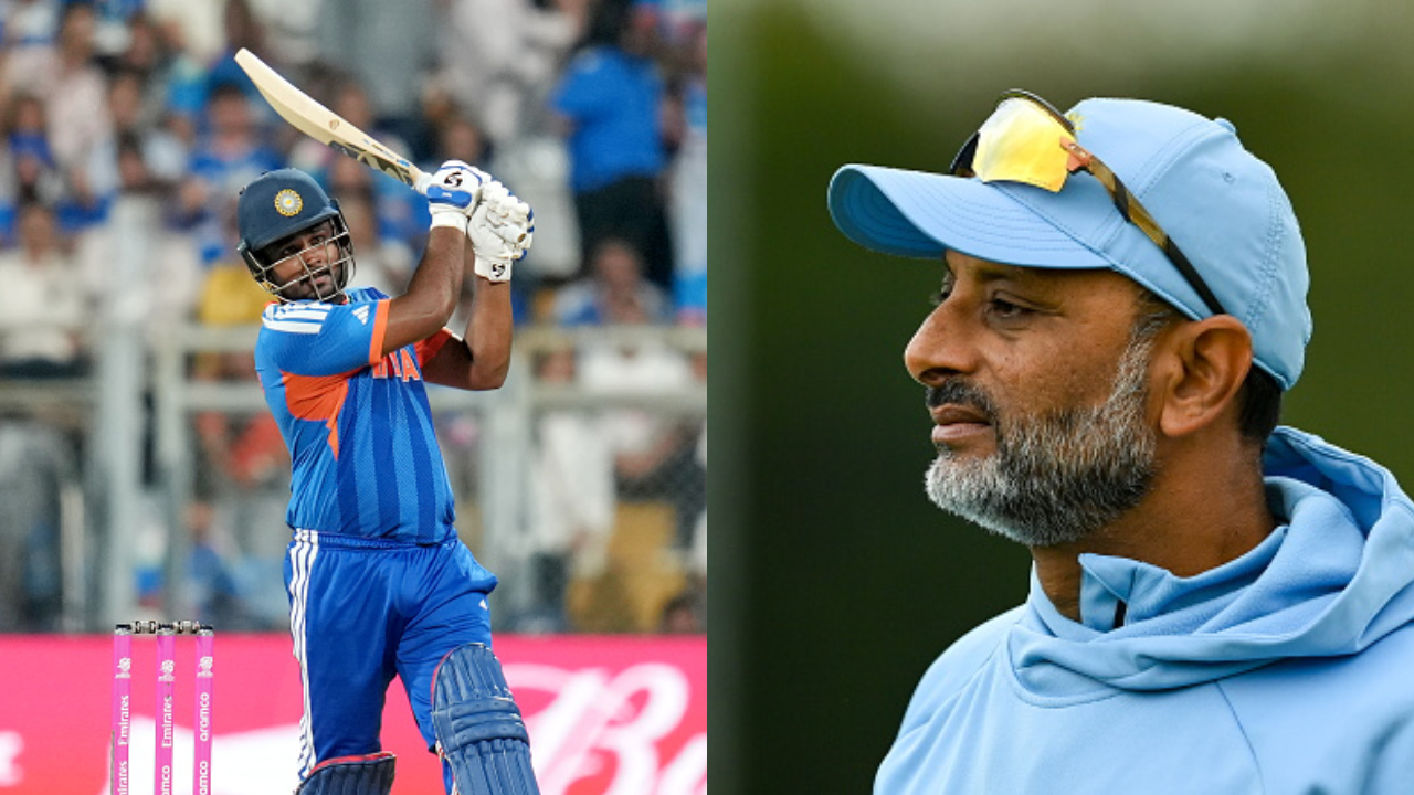 ലോകകപ്പില്‍ ഒരു സെഞ്ച്വറിയെങ്കിലും അടിക്കണമെന്ന് സഞ്ജുവിനോട് കോച്ച്; മറുപടി അമ്പരപ്പിച്ചുവെന്ന് സിതാൻഷു കോട്ടക്