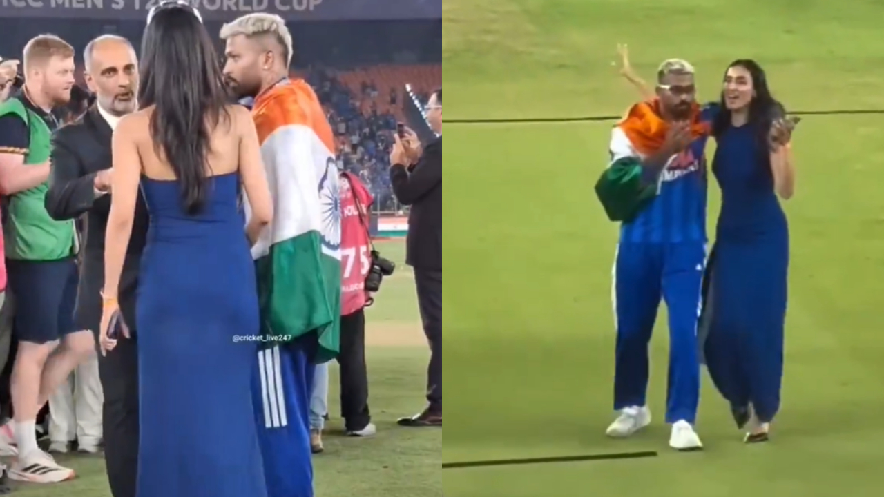 ಹಟಮಾರಿ ಗರ್ಲ್‌ಫ್ರೆಂಡ್..! ಟೀಂ ಫೋಟೋಗೆ ಜಾಗ ಬಿಡಿ ಅಂದ್ರೂ ಹಾರ್ದಿಕ್ ಗರ್ಲ್‌ಫ್ರೆಂಡ್ ಕೇಳಲಿಲ್ಲ! ವಿಡಿಯೋ ವೈರಲ್