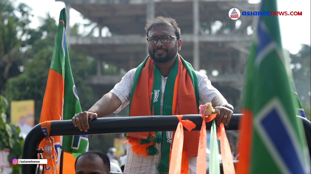 'മന്ത്രിയുണ്ടായിട്ട് പോലും വികസനം ഉണ്ടായില്ല...' നെടുമങ്ങാട് പിടിക്കാൻ കച്ചകെട്ടി ബിജെപി സ്ഥാനാർഥി യുവരാജ് ഗോകുൽ