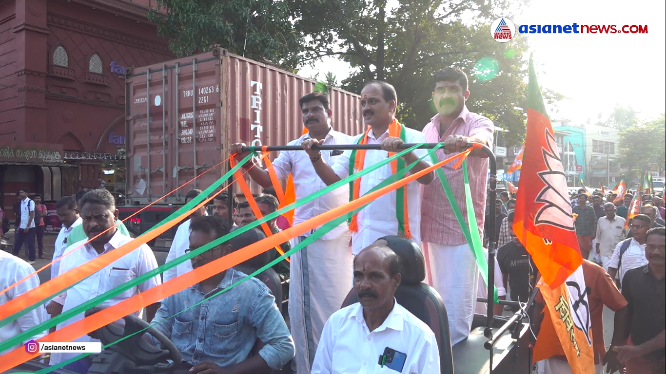 കുന്നമംഗലം പിടിക്കാൻ കച്ചകെട്ടി എൻ ഡി എ സ്ഥാനാർഥി വി കെ സജീവൻ