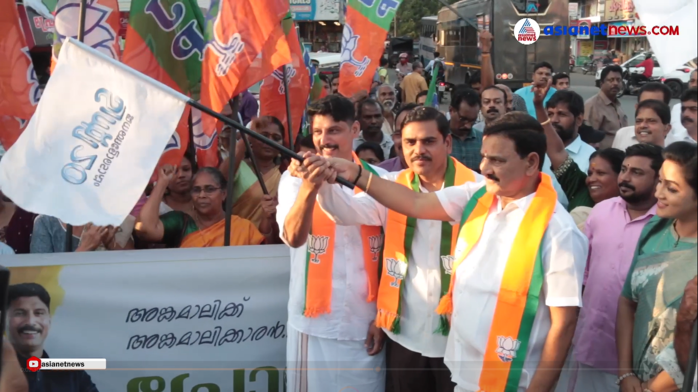 അങ്കമാലി പിടിക്കാൻ എൻ ഡി എ കളത്തിൽ ഇറക്കിയിരിക്കുന്ന സെലിബ്രിറ്റി കാൻഡിഡേറ്റ്