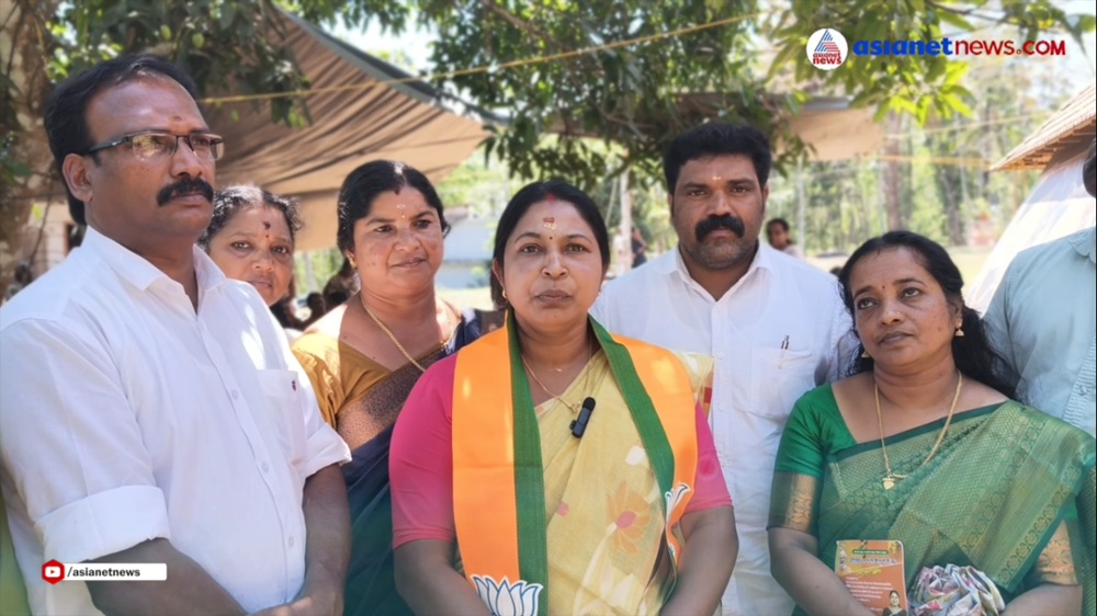 ബത്തേരിയിൽ തെരഞ്ഞെടുപ്പ് പ്രചാരണവുമായി കവിത എ എസ്