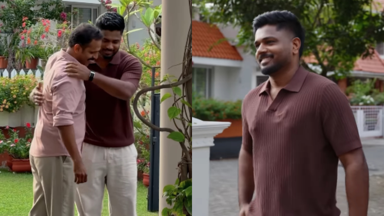 சஞ்சு சாம்சனுக்காக ஊழியர்களுக்கு போனஸ் கொடுத்த தொழிலதிபர்.. நேரில் இன்ப அதிர்ச்சி கொடுத்த சேட்டன்!