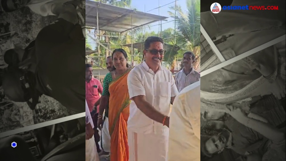 ചവറയിൽ തെരഞ്ഞെടുപ്പ് പ്രചാരണത്തിരക്കിൽ കെ.ആർ രാജേഷ്