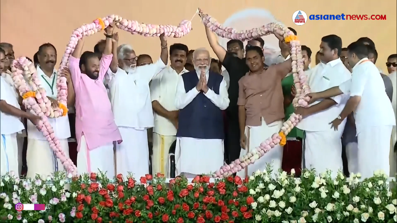 മോദിയെ കാണാൻ തിരുവല്ലയിൽ ഒഴുകിയെത്തി പ്രവർത്തകർ | Narendra Modi | Thiruvalla