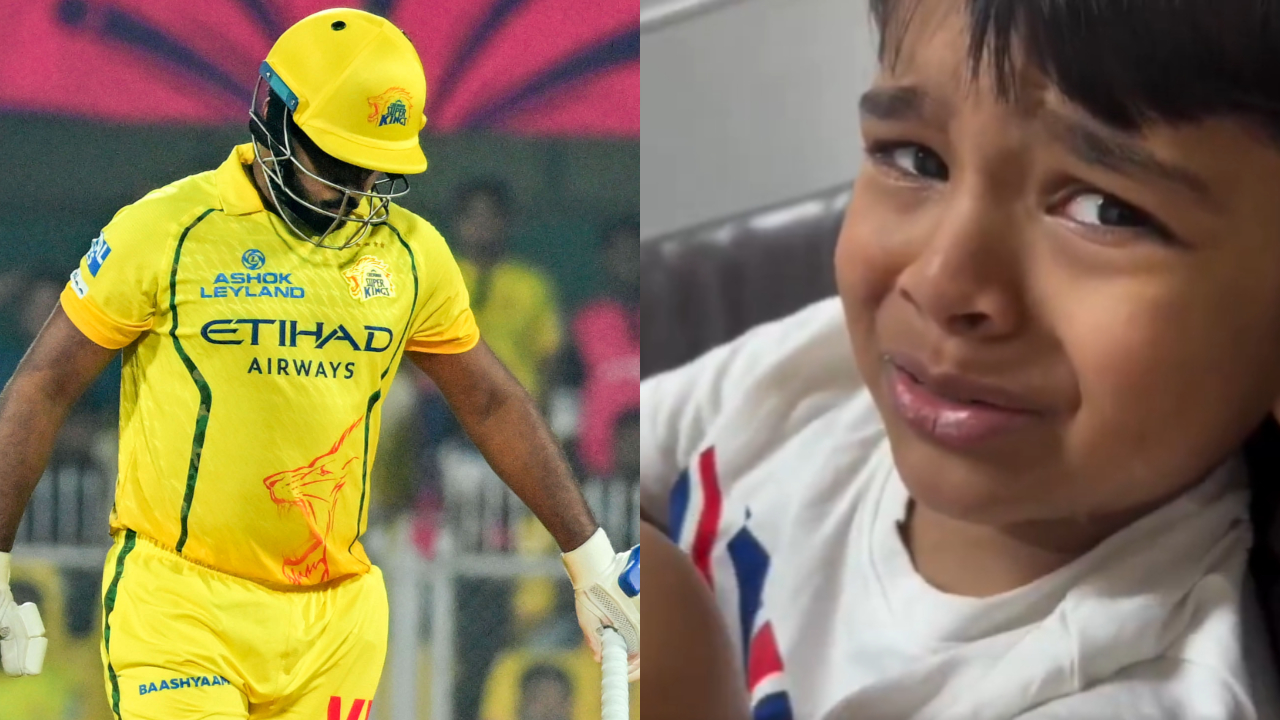 'സഞ്ജു സാംസണ്‍ തോറ്റു', സഞ്ജുവിന്‍റെ പുറത്താകലില്‍ പൊട്ടിക്കരഞ്ഞ് കുഞ്ഞ് ആരാധകന്‍, ആശ്വസിപ്പിക്കാനാവാതെ അമ്മ