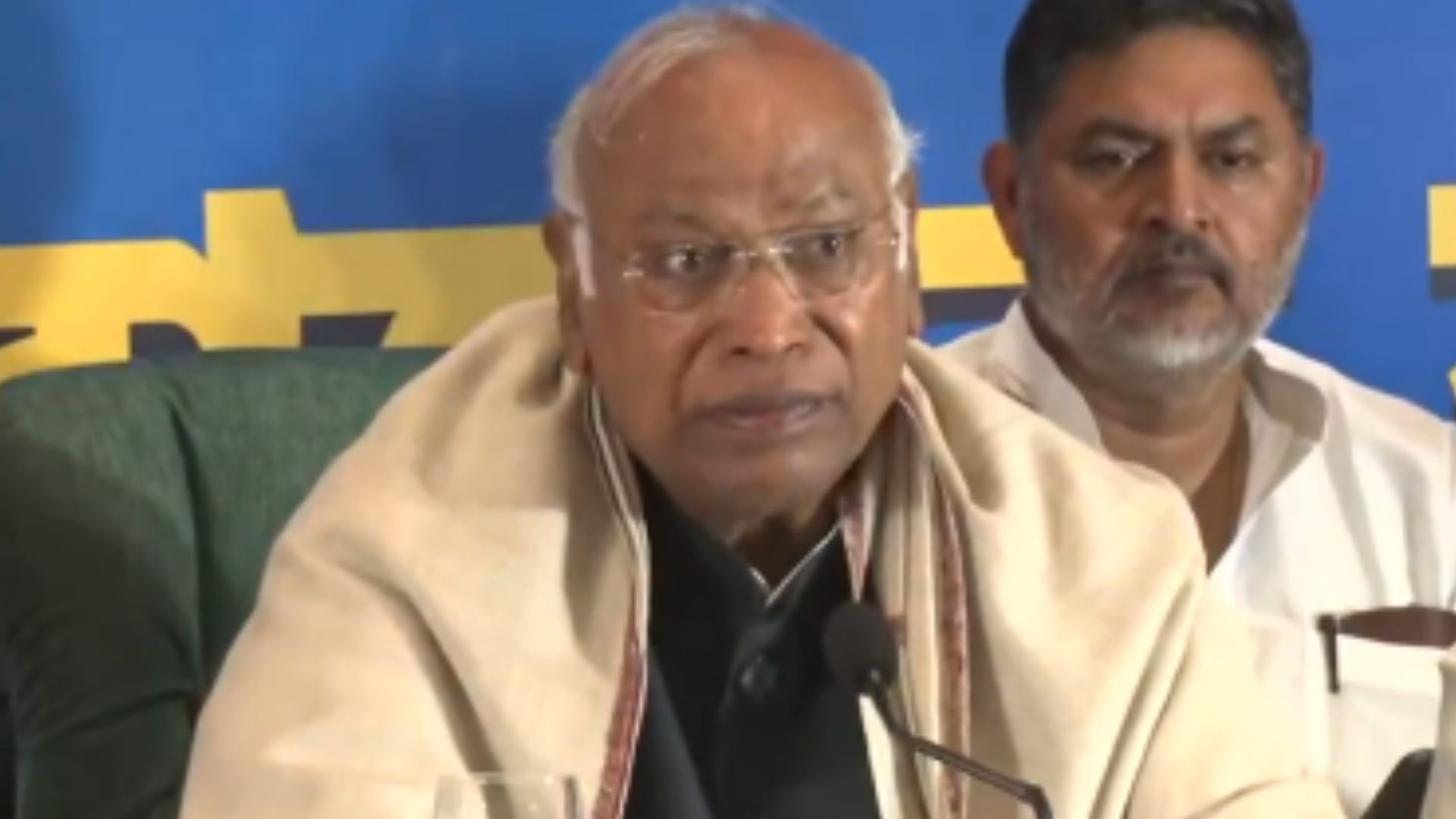 Congress leader Mallikarjun kharge