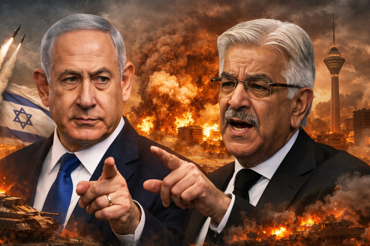pakistan israel conflict khawaja asif netanyahu lebanon strikes iran ceasefire middle east tension 2026