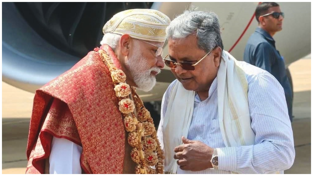 CM Siddaramaiah and PM Modi