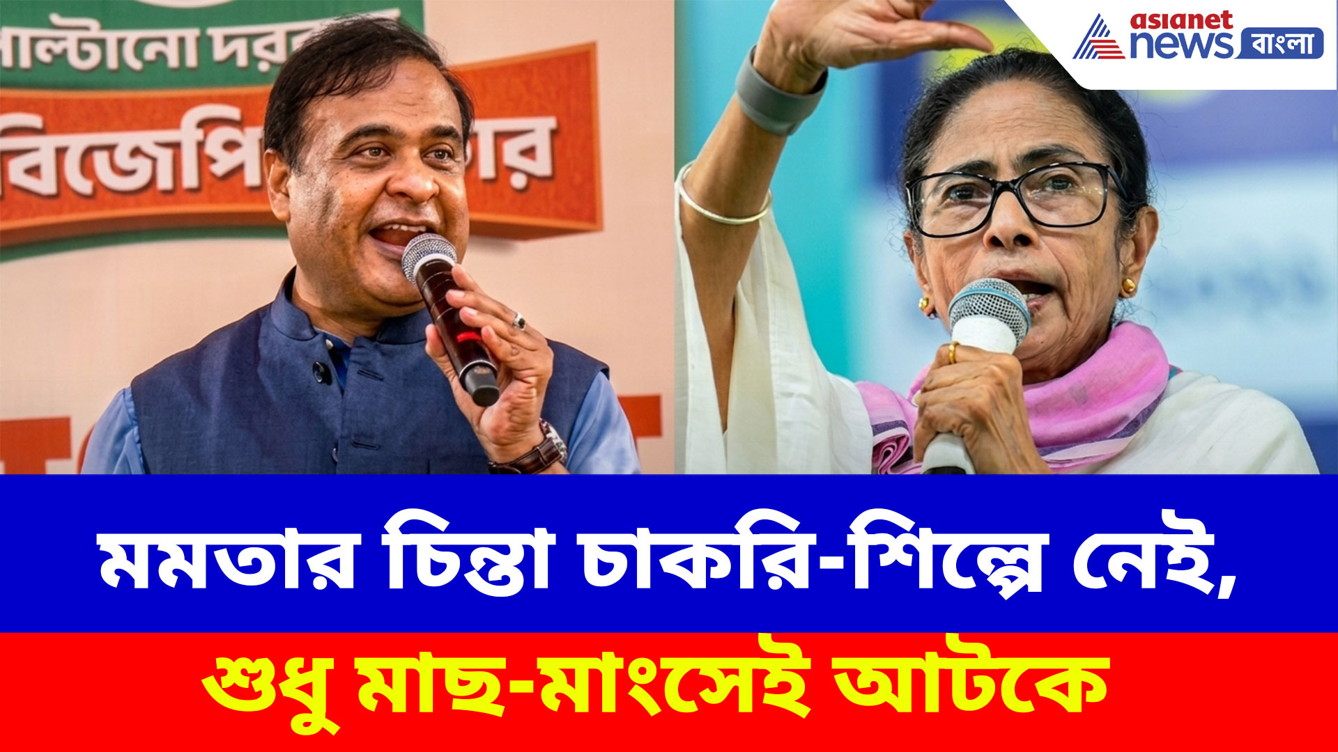Himanta Biswa Sarma: মমতার চিন্তা চাকরি-শিল্পে নেই, শুধু মাছ-মাংসেই আটকে, কটাক্ষ হিমন্ত বিশ্বশর্মার