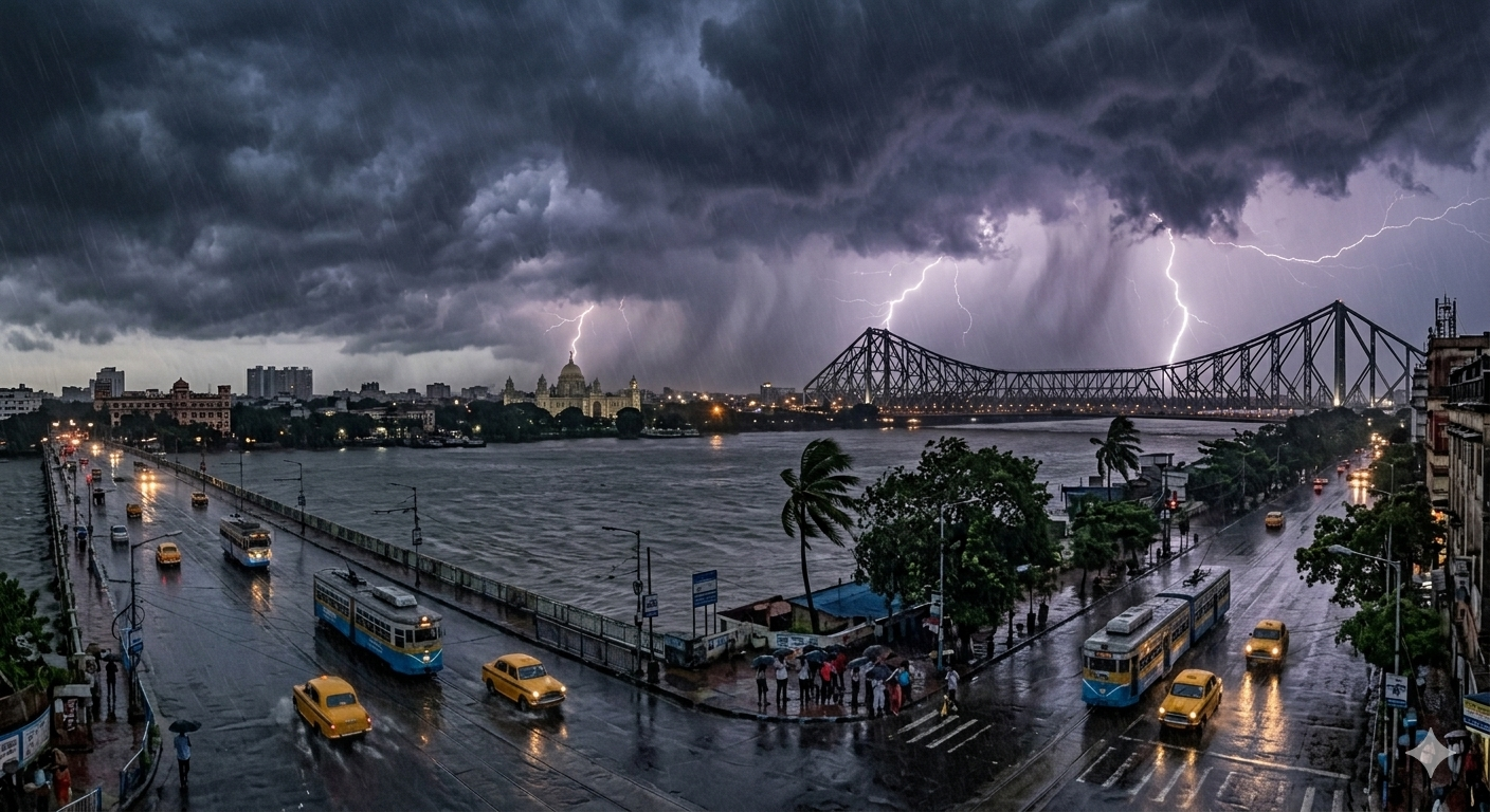 Kolkata Rains: Kalbaishakhi Storm Wreaks Havoc Across City, Life Comes to Standstill!