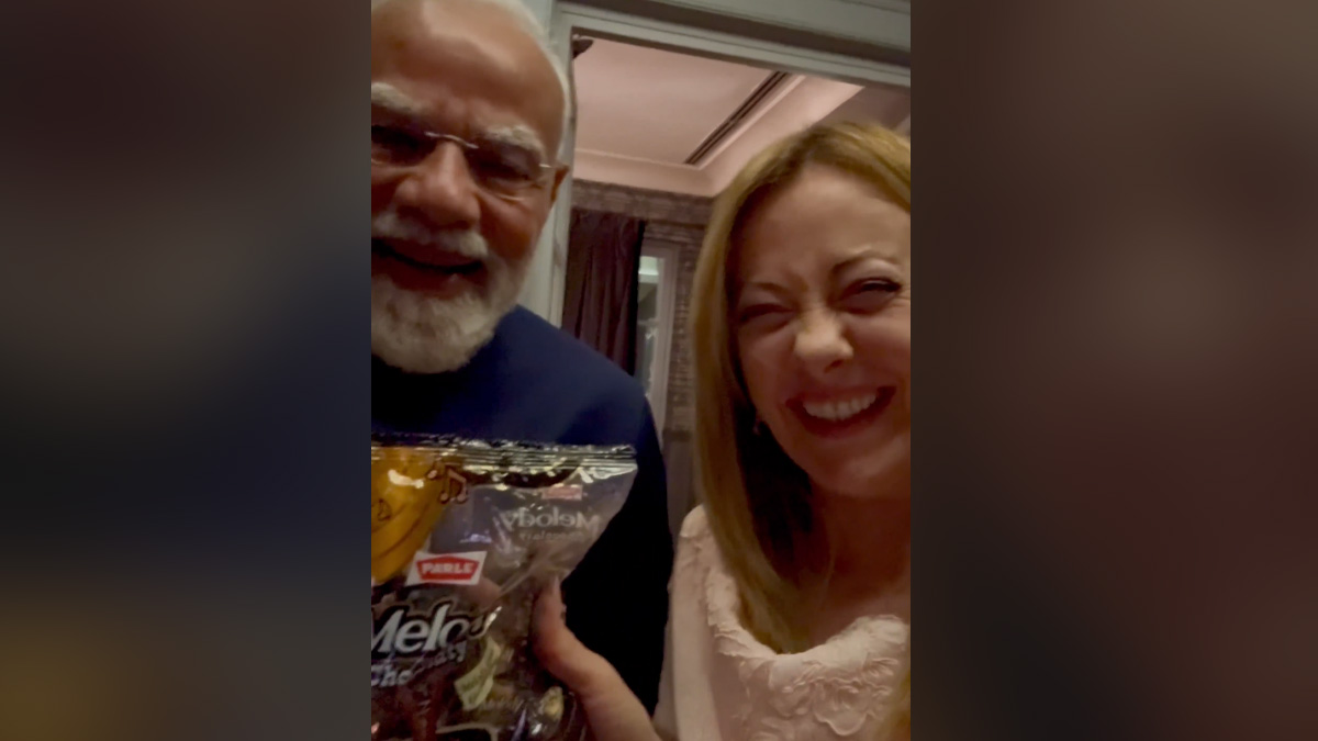 Melody Diplomacy! Giorgia Meloni Thanks PM Modi for Sweet Indian Gift