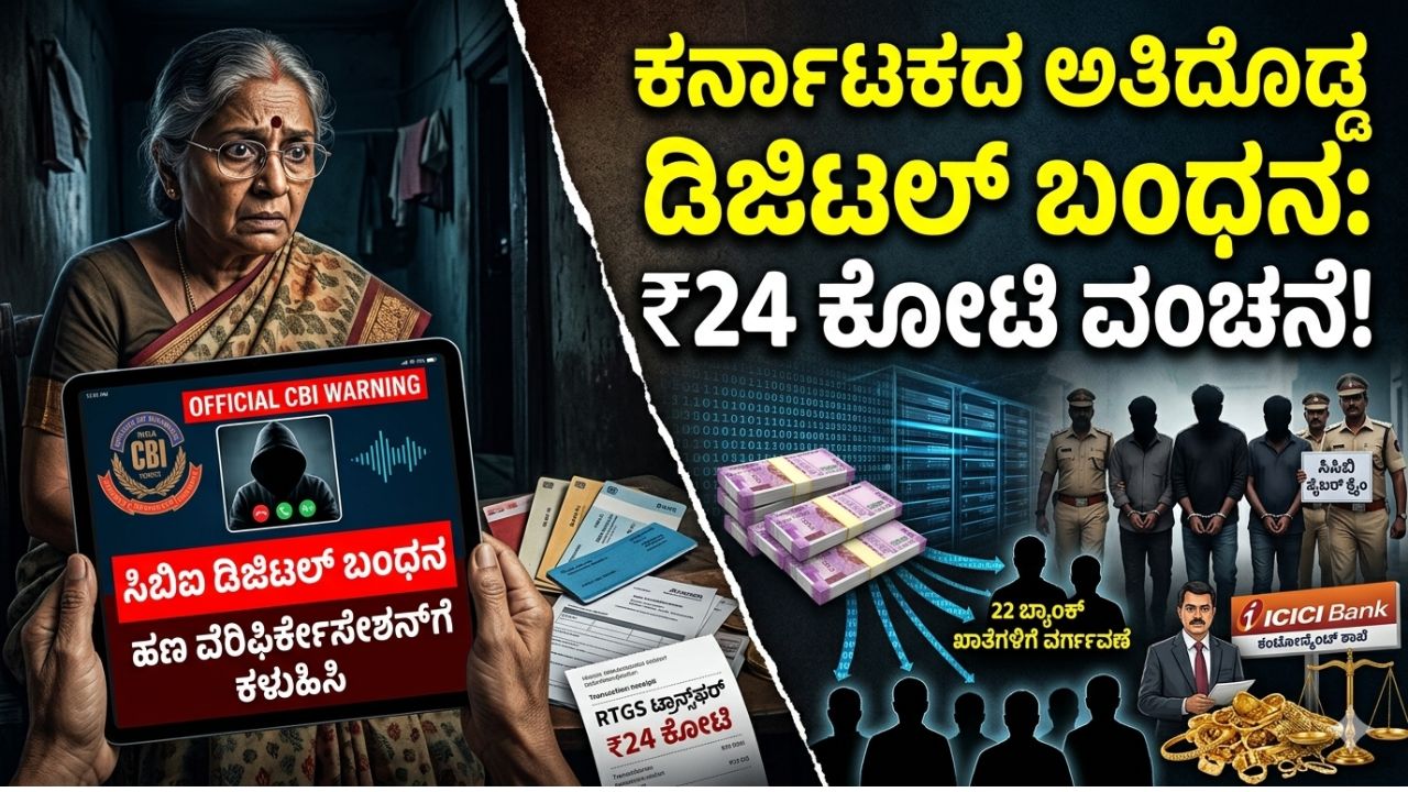 Karnataka Biggest Digital Arrest