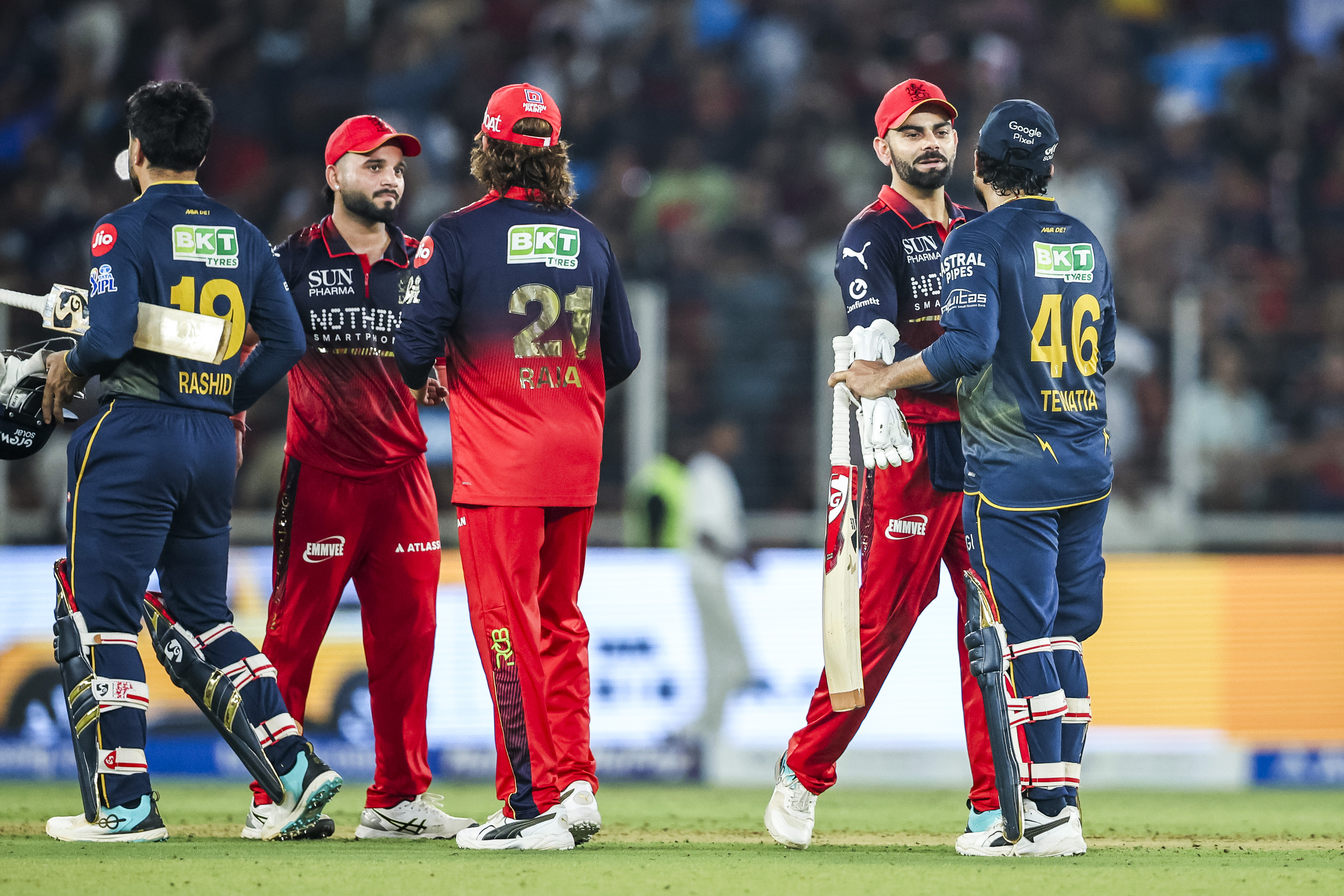 RCB vs GT IPL 2026 Qualifier 1 Key Battles
