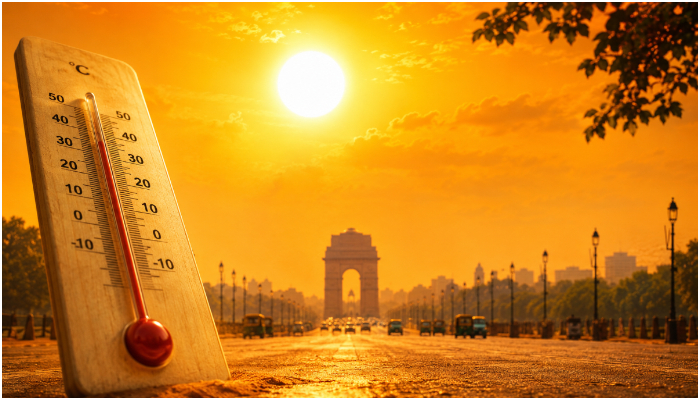 Delhi Weather LATEST Update: Temperature May Touch 42°C Today, Rain and Strong Winds Likely