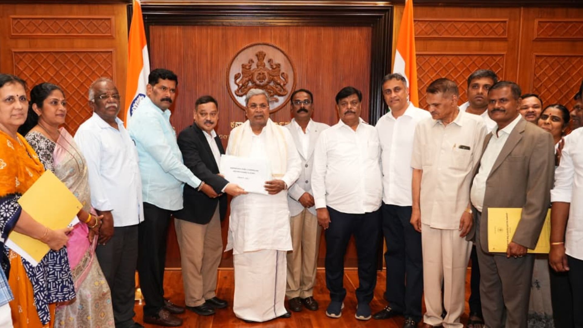 CM Siddaramaiah accept caste census report