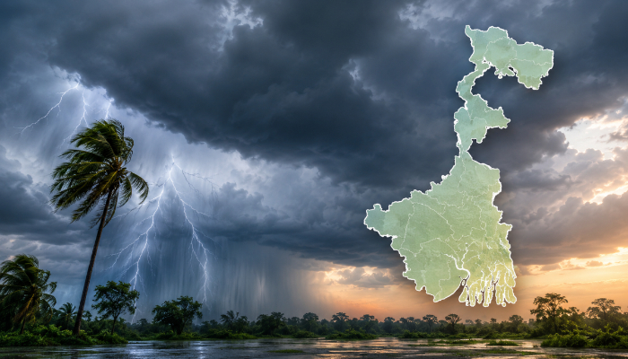 Kolkata Weather LATEST Update: IMD Issues Red and Orange Alerts as Storms and Rain Lash Multiple Districts