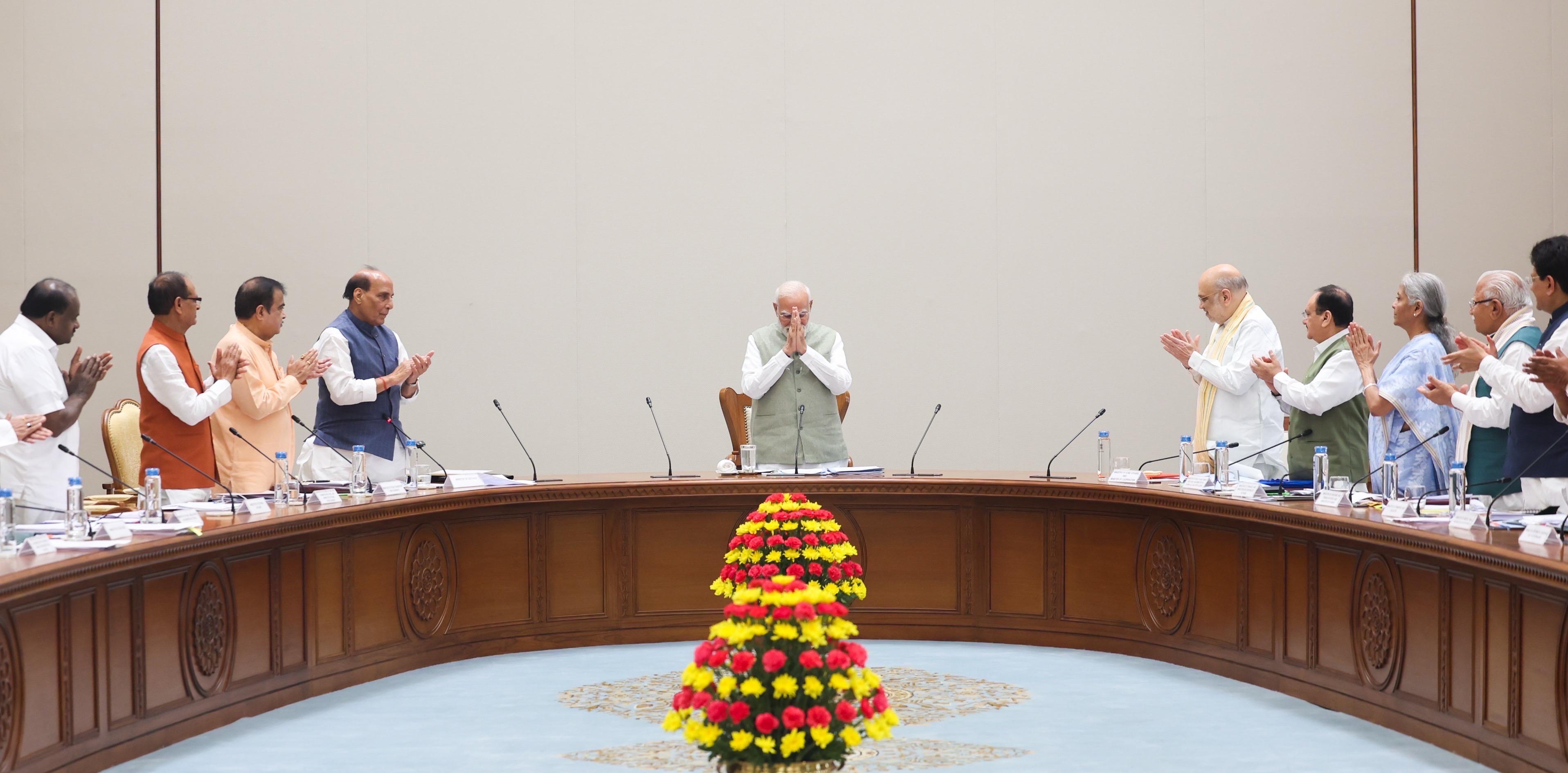 india pm modi longest serving prime minister nehru record cabinet resolution nda bjp