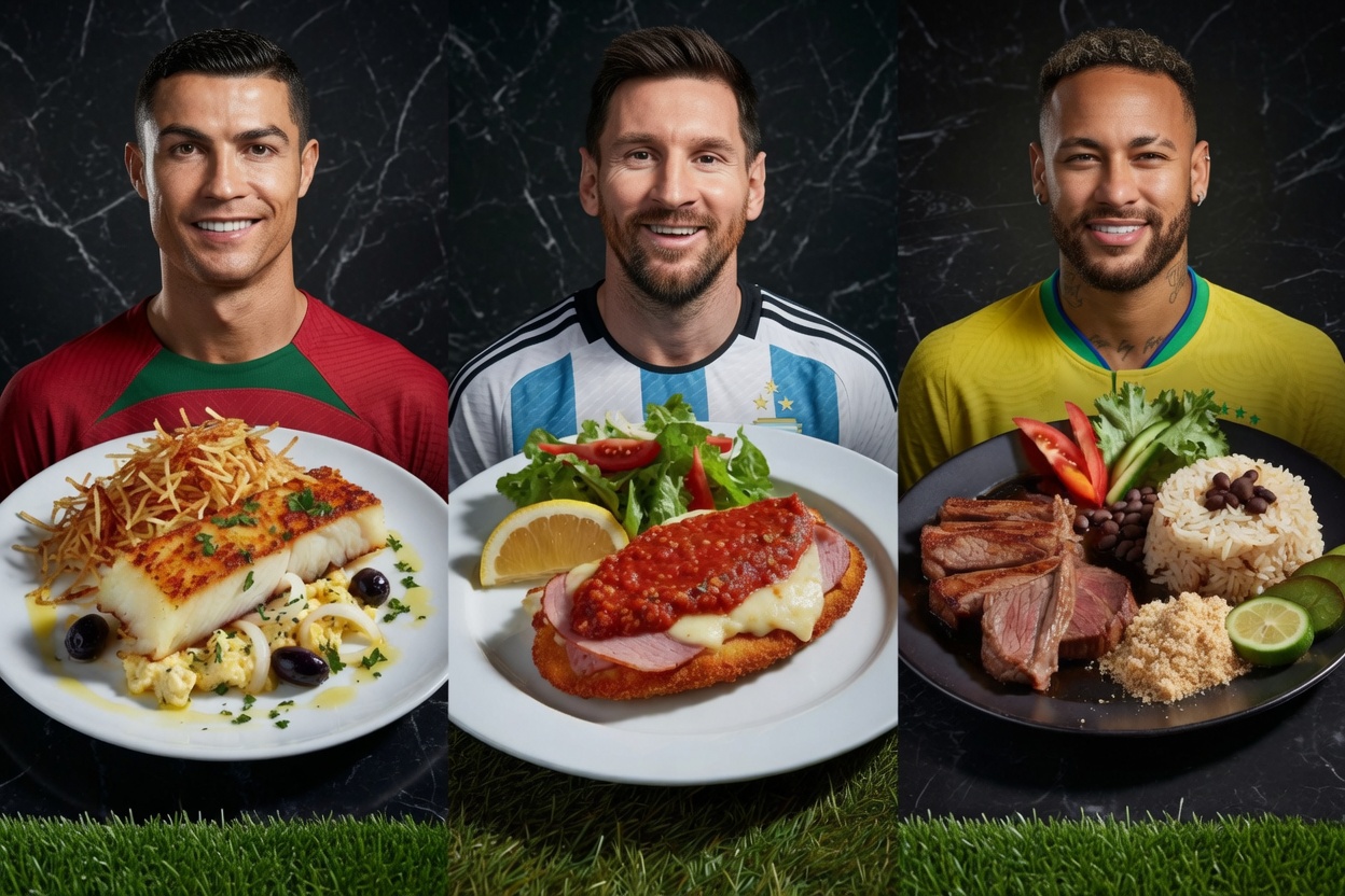 FIFA World Cup 2026: Neymar to Messi to Ronaldo-Favorite Foods That Keep Football Stars Going