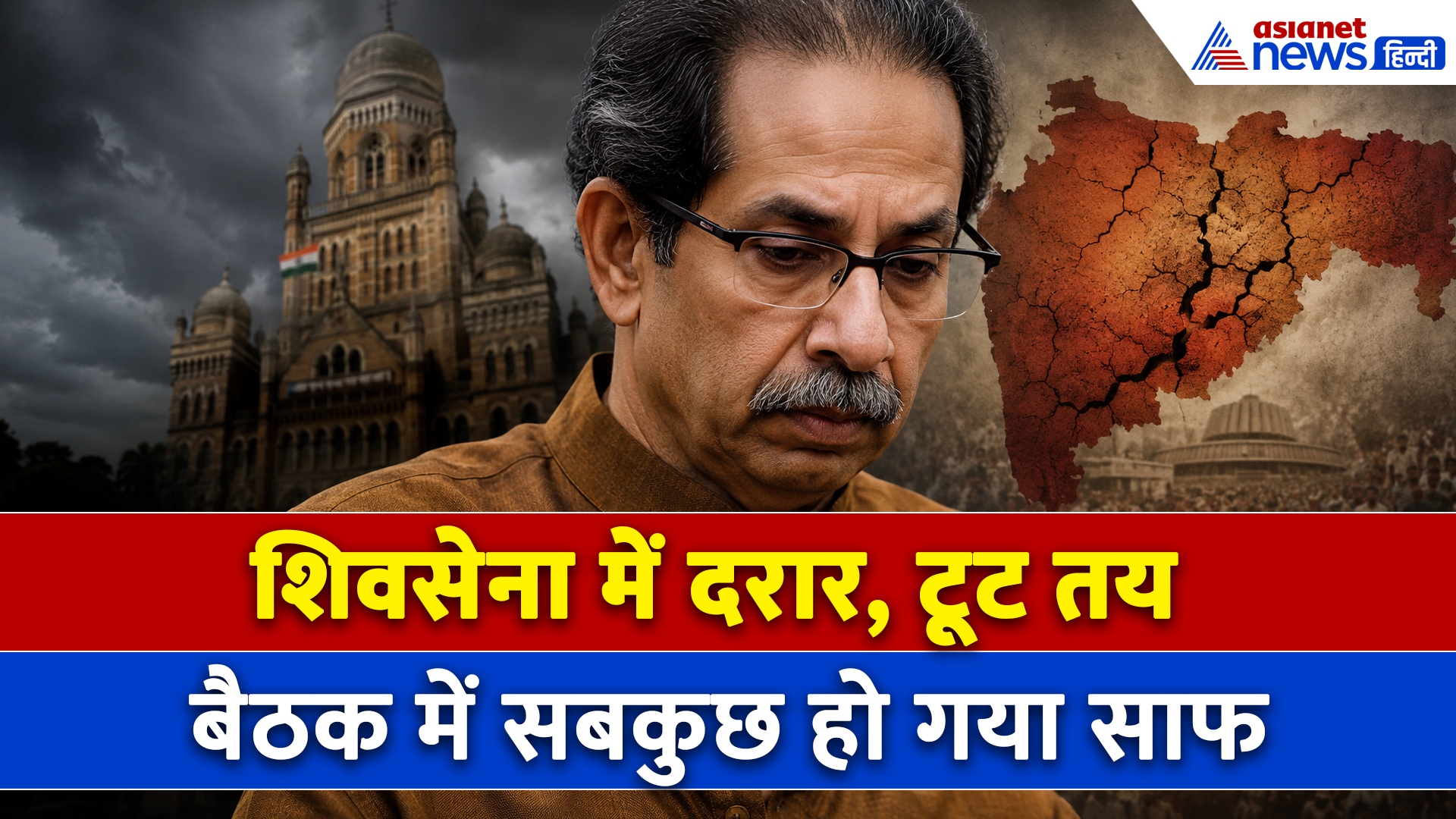 उद्धव की पार्टी में एक और टूट, बैठक में नहीं पहुंचे सांसद-7 दिन का अल्टीमेटम
