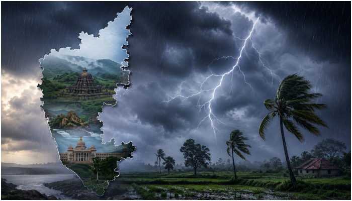 Karnataka Weather LATEST Update: Thunderstorms and Rain Likely for 7 Days Despite Weak Monsoon