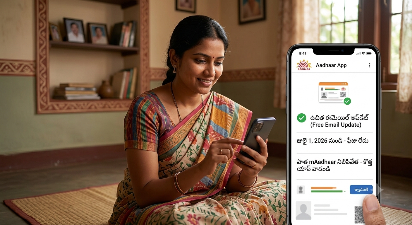 Aadhaar: ఆధార్ యూజర్లకు గుడ్ న్యూస్.. జూలై 1 నుంచి ఫ్రీ అప్‌డేట్.. కొత్త యాప్‌లో సూపర్ ఫీచర్లు