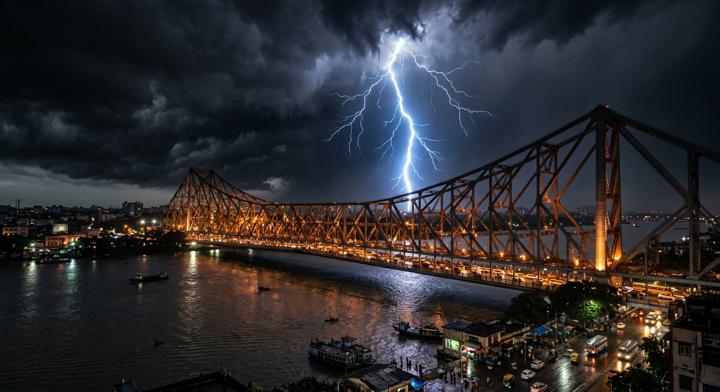 West Bengal Weather Latest Update: IMD Predicts 7 Days of Rain in Kolkata, Heavy Showers Likely Across Bengal