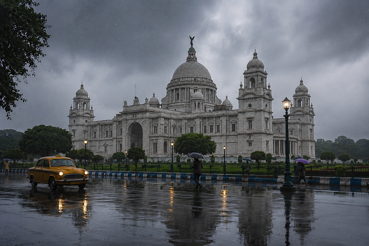 West Bengal Rain Alert: Kolkata to See 7 Days of Showers, Red Alert in North