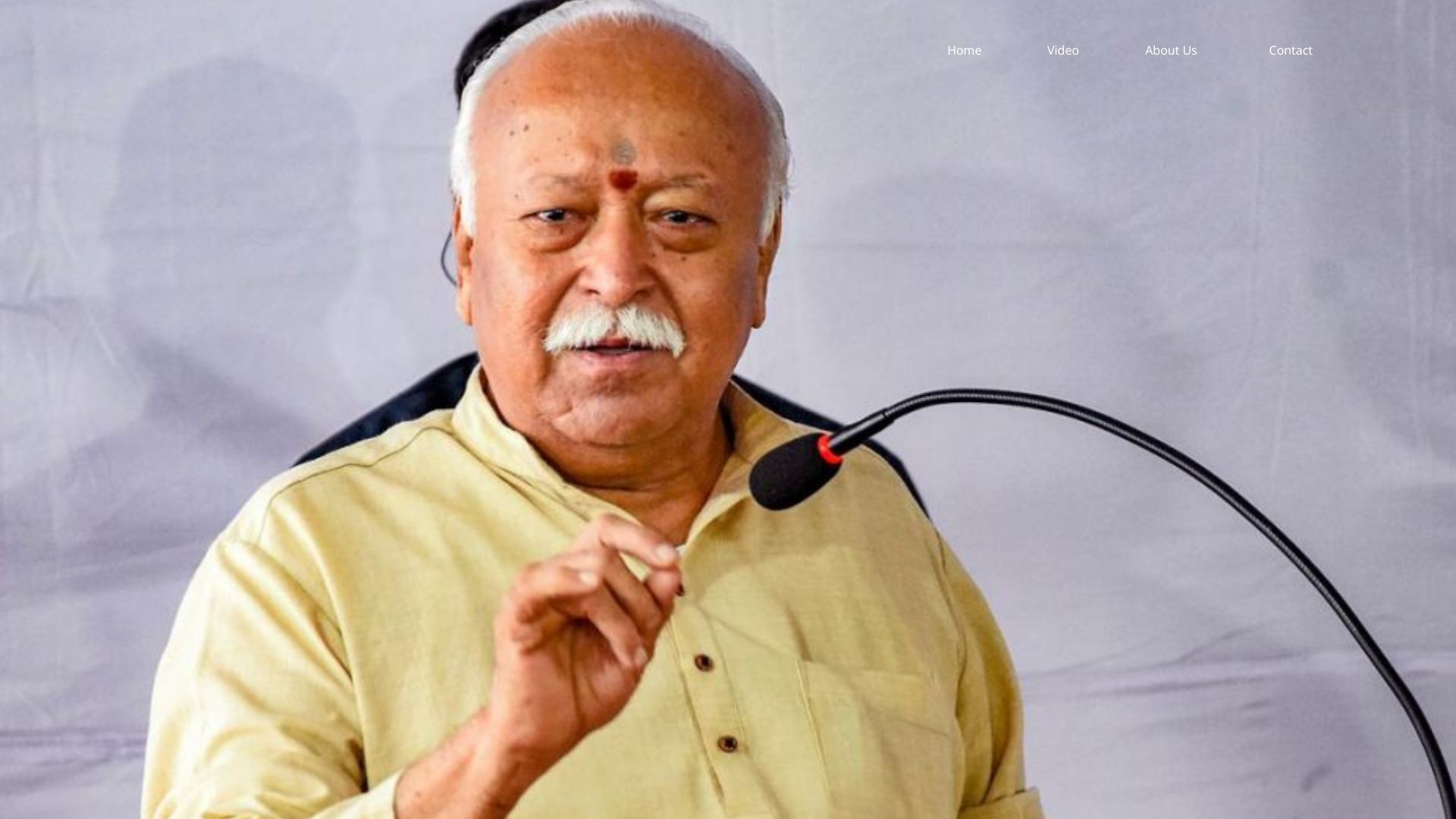 Mohan Bhagwat arrives in Belagavi for RSS national meeting