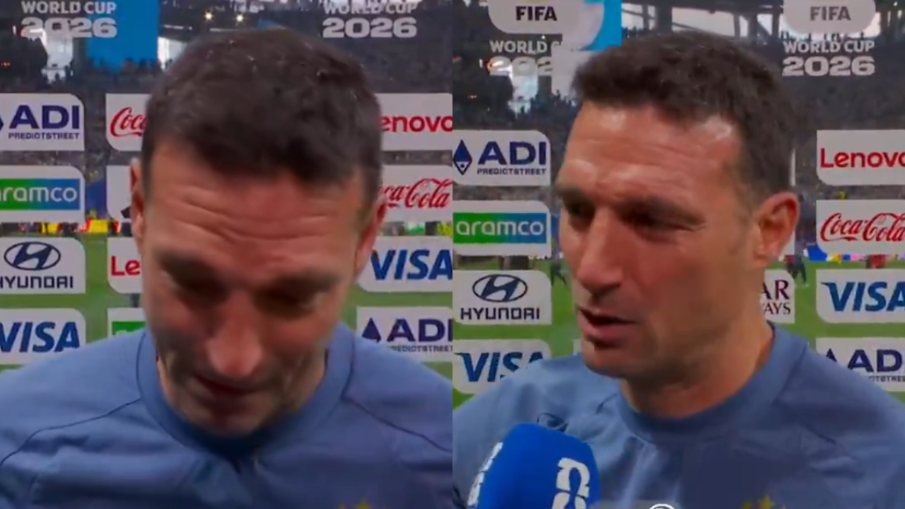 FIFA World Cup 2026: Argentina Coach Scaloni in Tears After Epic Comeback Against Egypt (WATCH)