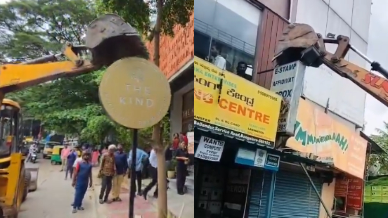 Bengaluru Footpath Encroachment