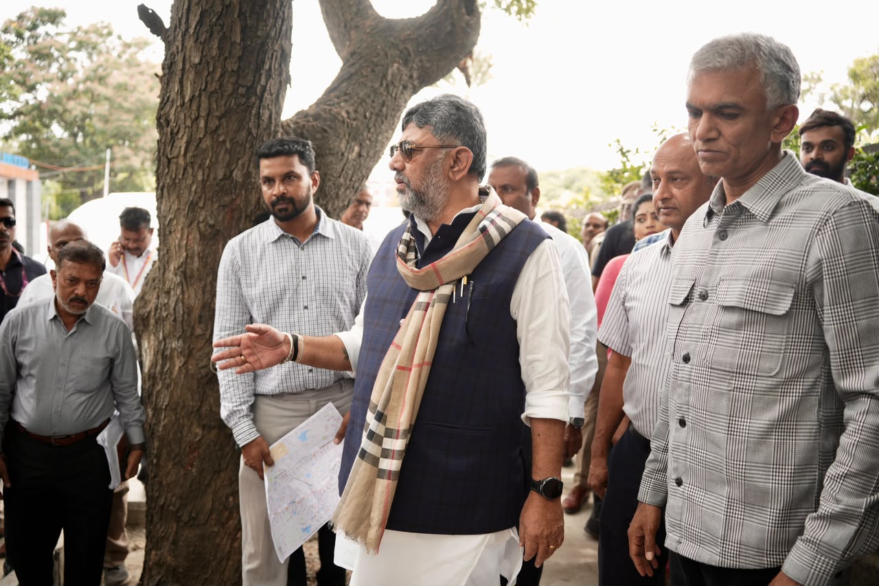 CM DK Shivakumar City round today