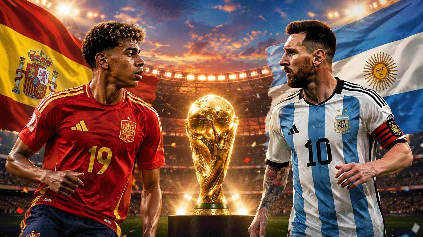 स्पेन बनाम अर्जेंटीना: जानिए दोनों टीमों के Head to Head रिकॉर्ड में कौन है आगे?