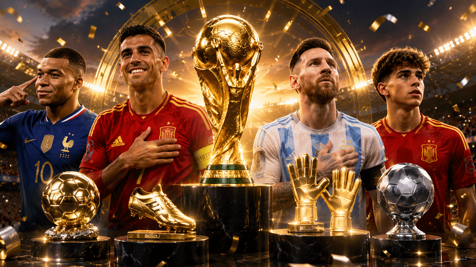 FIFA Team Of The Tournament: ಫಿಫಾ ವಿಶ್ವಕಪ್‌ ಇಲೆವೆನ್‌ ಪ್ರಕಟ: ಹ್ಯಾರಿ ಕೇನ್‌, ಯಮಾಲ್‌ ಔಟ್‌!
