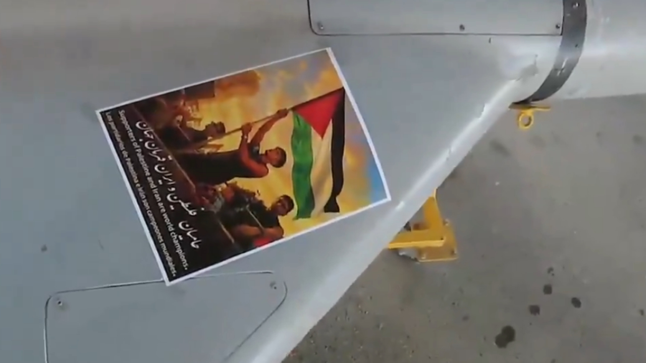 Spain WC Star Lamine Yamal’s Image Appears on Iranian Drone With Pro-Palestine Message (WATCH)