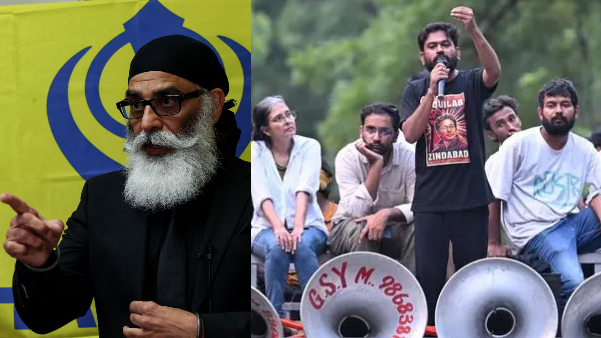 Extremist Gurpatwant singh Pannun support to Cockroach Party protest Also announces Rs 95 lakh donaion