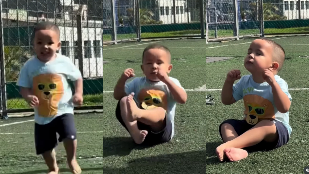 Viral Video: Little Boy Celebrates Goal With Erling Haaland's Signature Meditation Pose (WATCH)