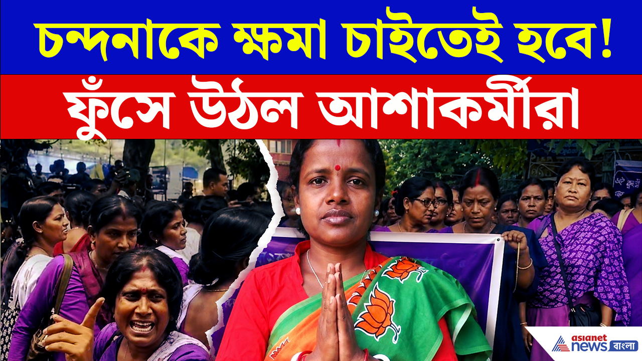 Asha Workers Protest: চন্দনাকে ক্ষমা চাইতেই হবে!, কেন এতটা ফুঁসে উঠলেন আশাকর্মীরা?
