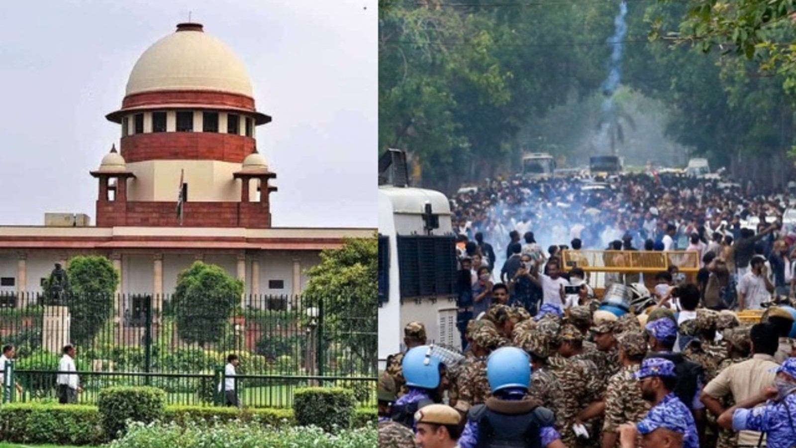 supreme court student protest delhi cji warning powerful government police action neet cjp