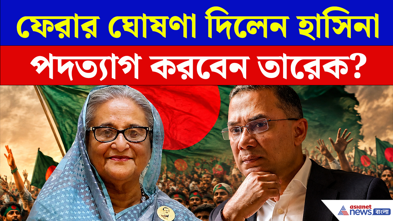 Sheikh Hasina: ভারত থেকে বড় ঘোষণা শেখ হাসিনার! ডিসেম্বরে কী হতে চলেছে? পদত্যাগ করবেন তারেক?