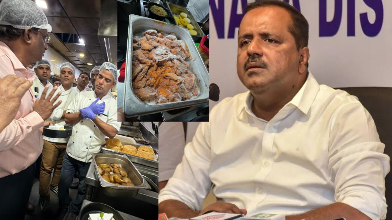 Bengaluru 5 star Hotel FSSAI raid UT Khader